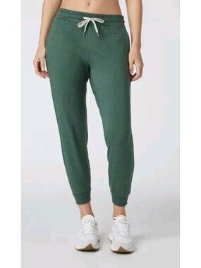 Vuori Women Olive Green Jogger Pants M Drawstring Elastic Waist